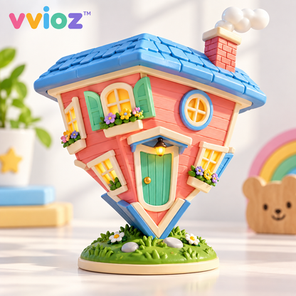 vvioz™ Upside-Down House Decorative Trinket Sculpture main product view