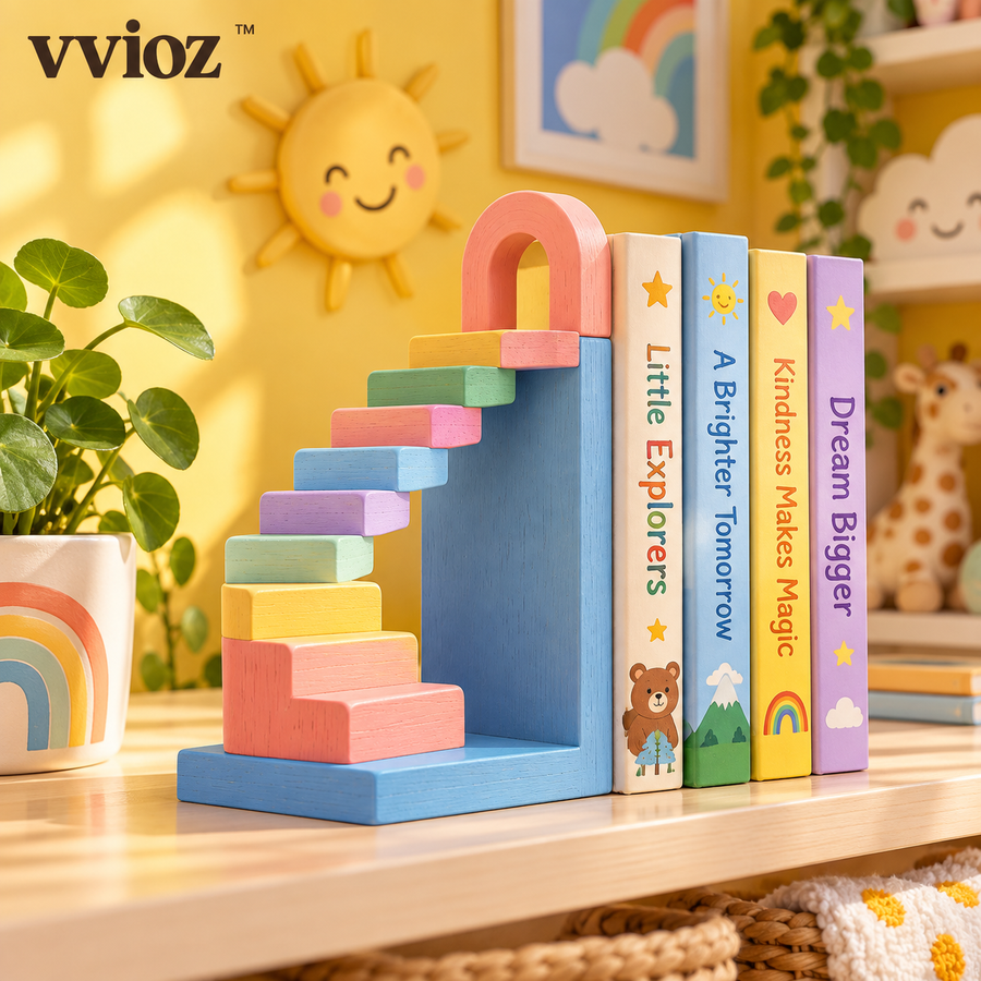 vvioz™ Stairway to Nowhere Sculptural Bookend