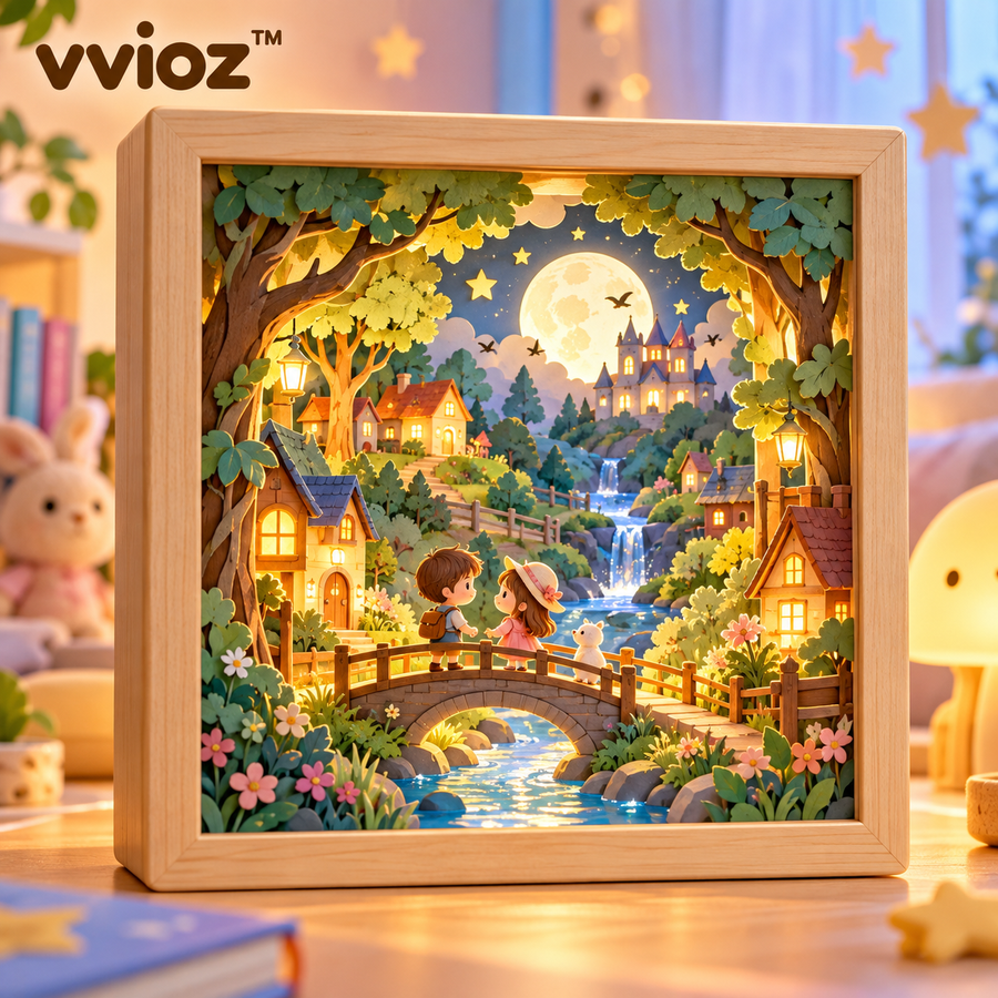 vvioz™ Paper Theater Layered Story Shadow Box
